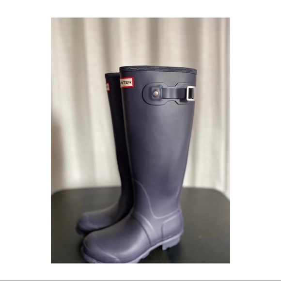Matte Purple HUNTER boots - Picture 2 of 4